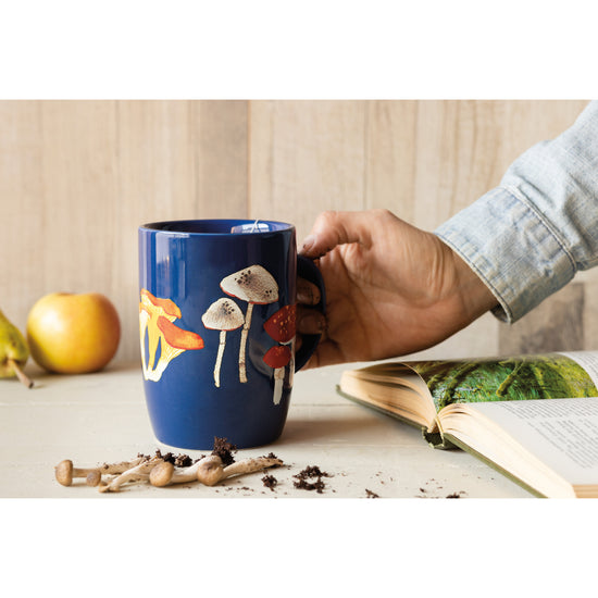 Now Designs Field Mushrooms Tall Mug