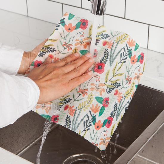 Now Designs Floral Beeswax Wrap Set Of 3