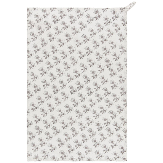 now designs Floret Print Block Dishtowel
