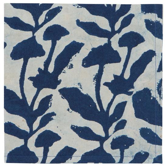 Now Designs Flourish Block Print Napokins Set Of 4