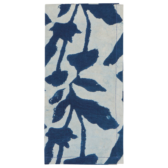 Now Designs Flourish Block Print Napokins Set Of 4