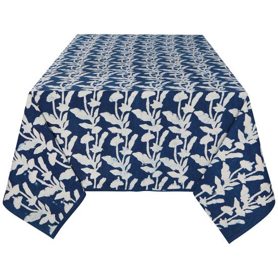 now designs Flourish Block Print Tablecloth