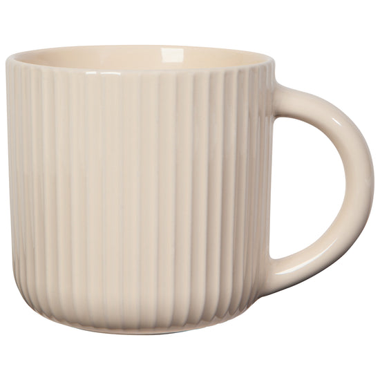 now designs Fluted Mug - Ecru