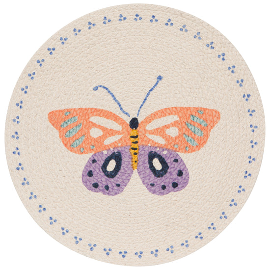 now designs Flutter By Braided Round Placemat