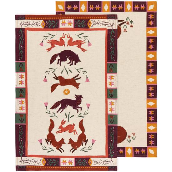 now designs Folktale Dishtowels Set of 2
