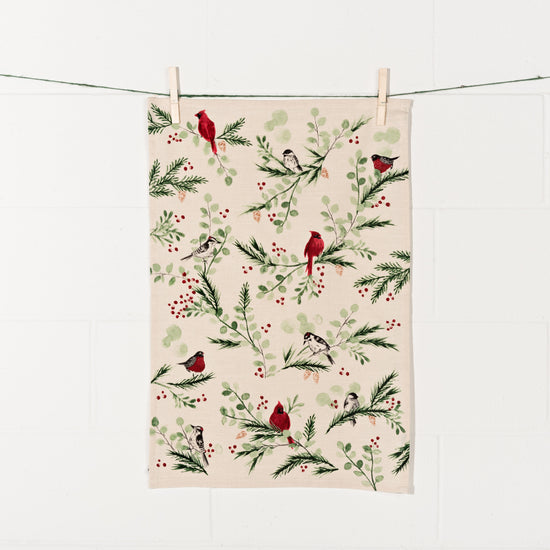 Now Designs Forest Birds Printed Dishtowel