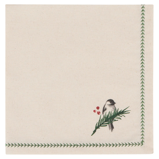 Now Designs Forest Birds Printed Napkins Set Of 4