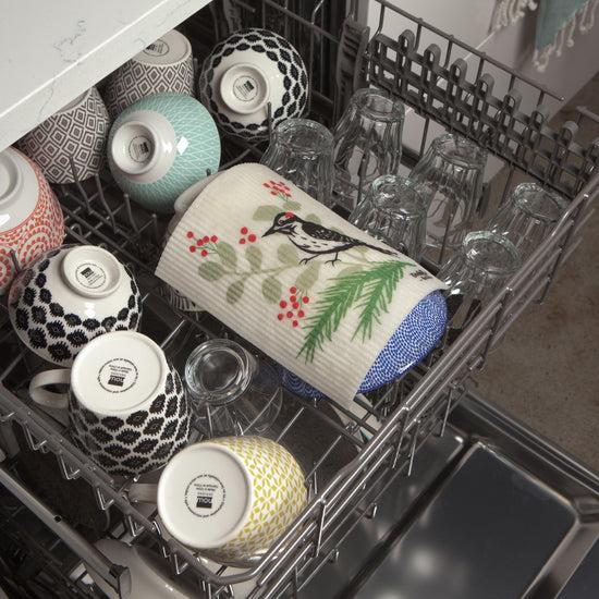 Now Designs Forest Woodpecker Swedish Sponge Cloth