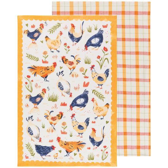 now designs Free Range Dishtowels Set of 2