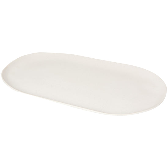now designs Fresco Melamine Platter - Vanilla Bean