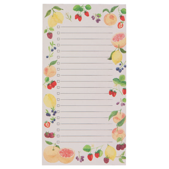 now designs Fruit Salad List It Notepad