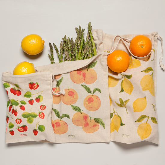 Now Designs Fruit Salad Produce Bag Set Of 3