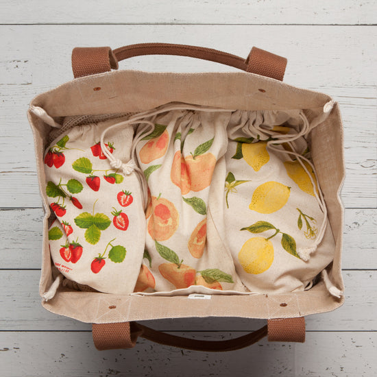 Now Designs Fruit Salad Produce Bag Set Of 3