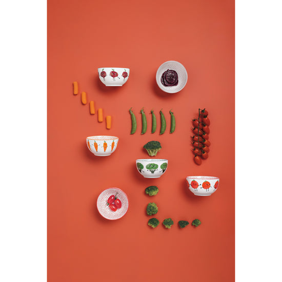 Now Designs Funny Food Bowls Set Of 4 Assorted
