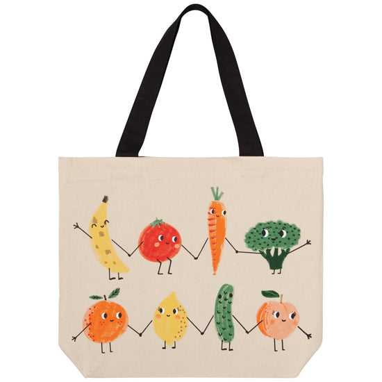 now designs Funny Food Cotton Tote Bag