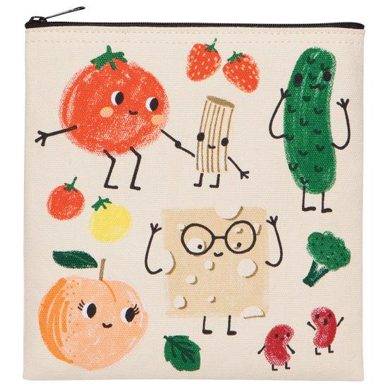 Now Designs Funny Food SnackBags Set Of 2
