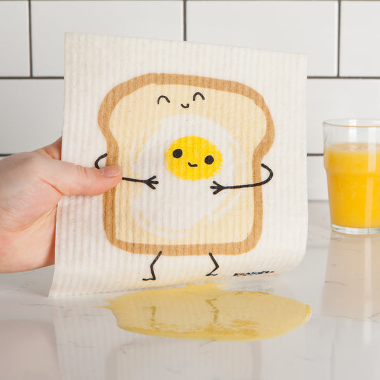 Now Designs Funny Food Swedish Sponge Cloth