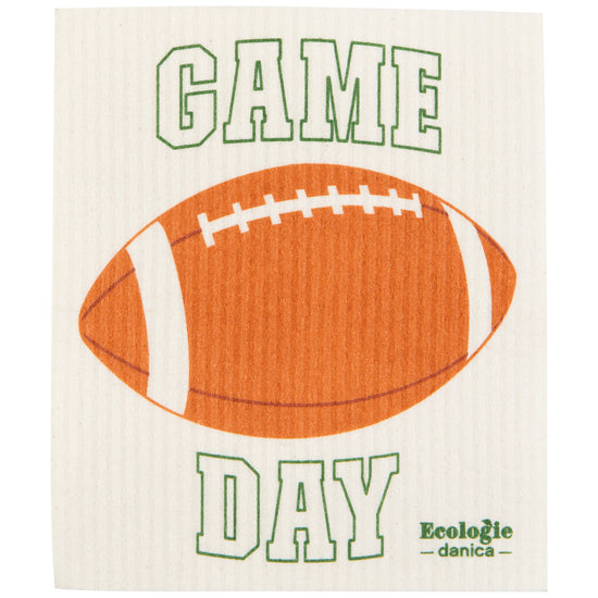 now designs Game Day Swedish Dishcloth