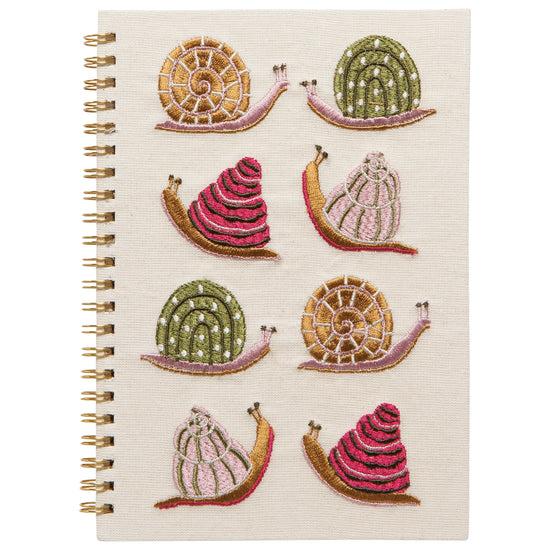 now designs Gardenland Embroidered Notebook