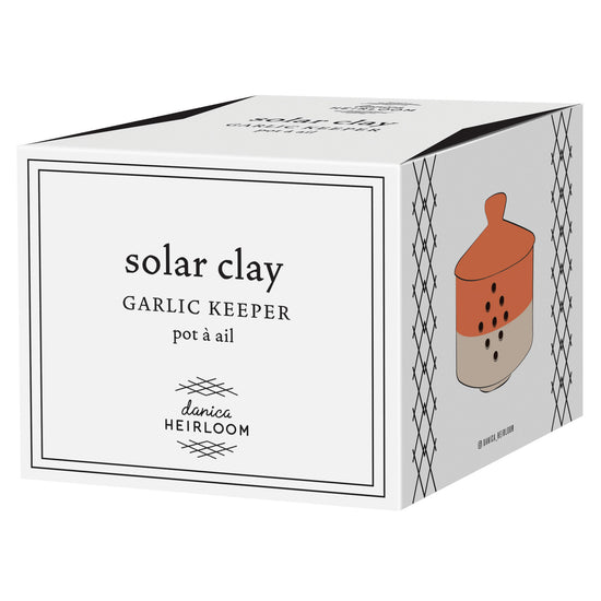Now Designs Garlic Keeper Solar Clay