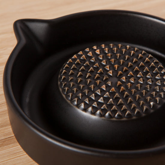 Now Designs Ginger Grater Matte Black