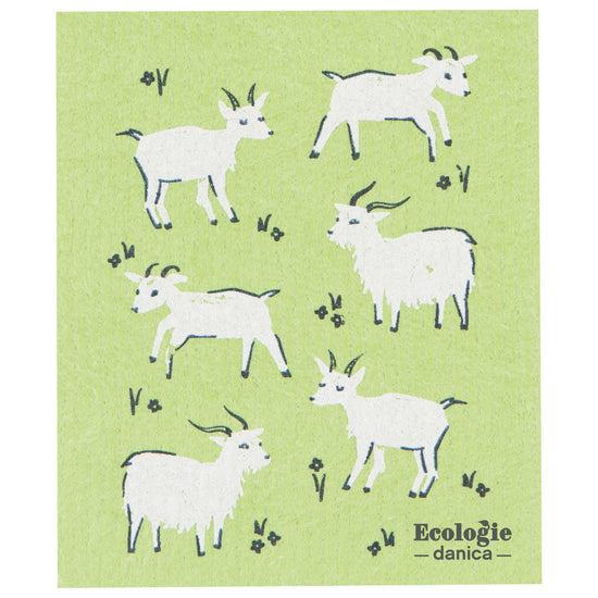 now designs Goats Swedish Sponge Cloth