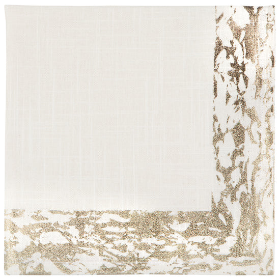 Now Designs Gold Glimmer Napkins Set Of 4