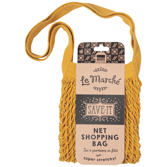 Now Designs Gold Le Marche Shopping Bag