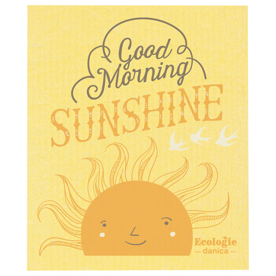 now designs Good Morning Sun Swedish Sponge Cloth