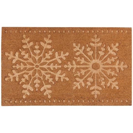 now designs Good Tidings Christmas Doormat