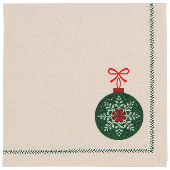 Now Designs Good Tidings Printed Napkins Set Of 4