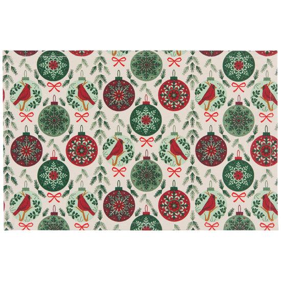 now designs Good Tidings Printed Placemat