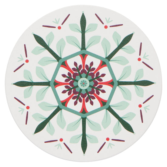 Now Designs Good Tidings Soak Up Coasters Set Of 4