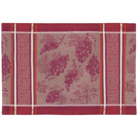 now designs Grapes Jacquard Placemat