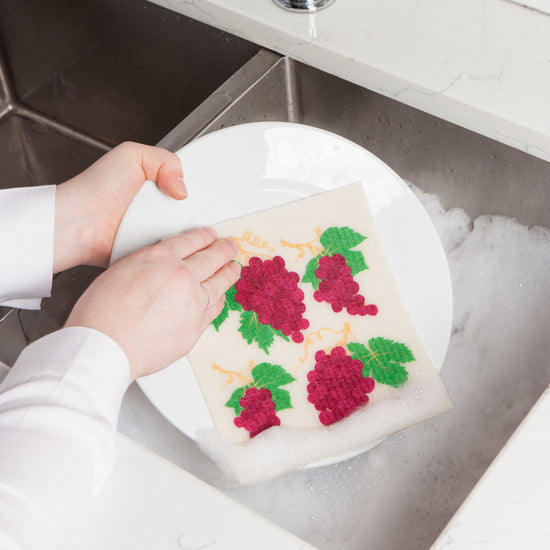 Now Designs Grapes Swedish Sponge Cloth