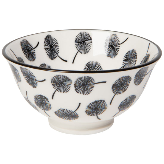 now designs Gray Dandelion Stamped Bowl 3.5 Inch