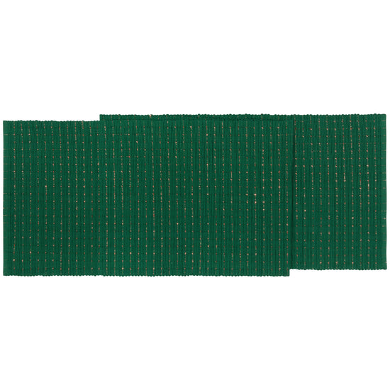 now designs Green Copper Ribbed Runner