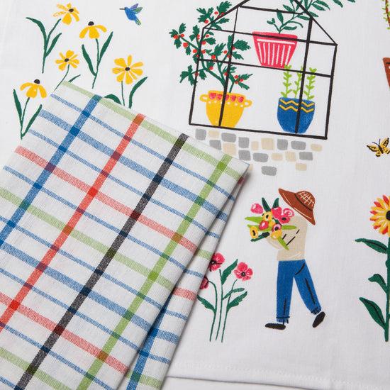 Now Designs Green Thumb Dishtowels Set Of 2