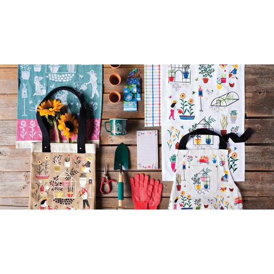 Now Designs Green Thumb Jacquard Dishtowel