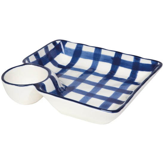 now designs Grid Dip n' Dish Plate