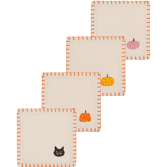 now designs Hallows' Eve Cocktail Napkins Set of 4