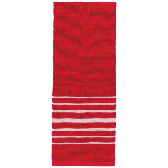now designs Hang-Up Terry Hand Towel Red