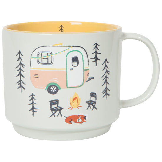 Now Designs Happy Camper Mug & Socks Set Of 2