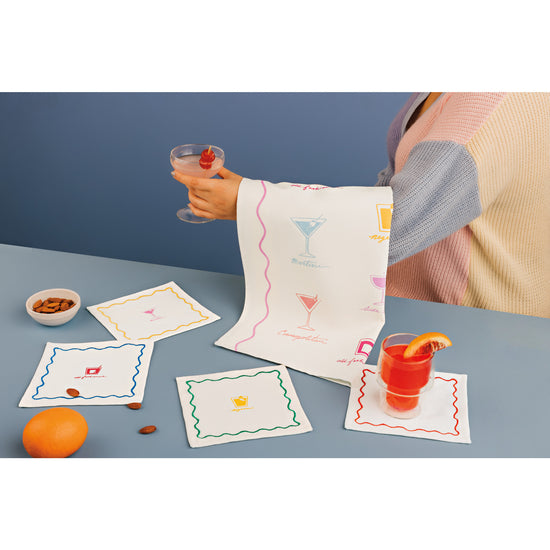 Now Designs Happy Hour Dishtowel