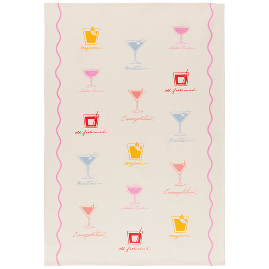 now designs Happy Hour Dishtowel
