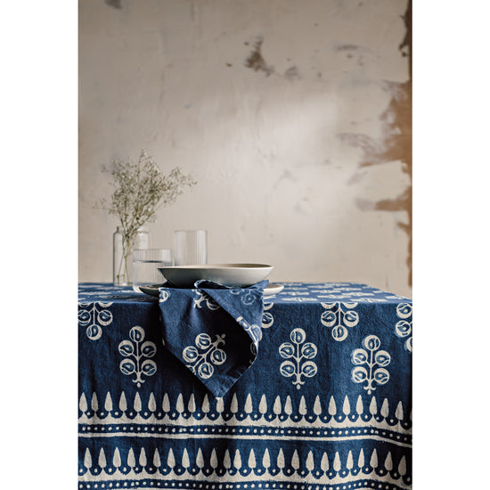 Now Designs Hawthorn Block Print Napkins Set Of 4