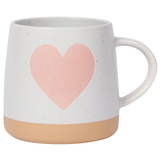 now designs Heart Glazed Mug 12 oz