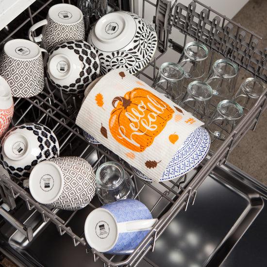 Now Designs Hello Fall Swedish Sponge Cloth