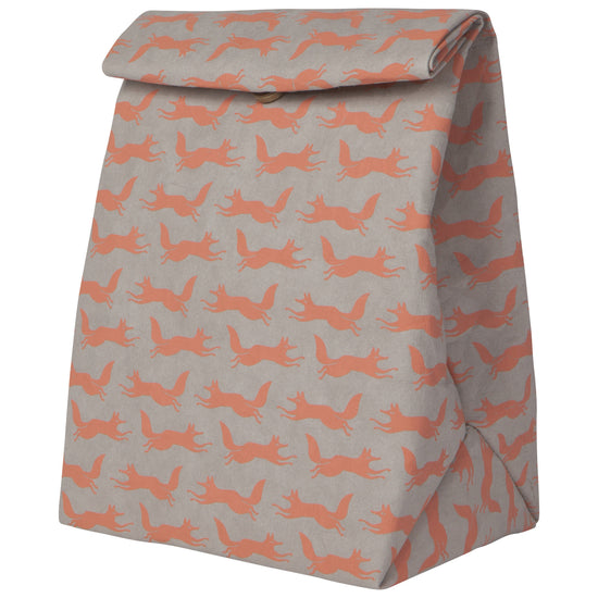 now designs Hill and Dale Fox Papercraft Lunch Bag