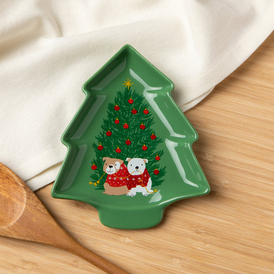 Now Designs Holiday Hounds Christmas Spoon Rest